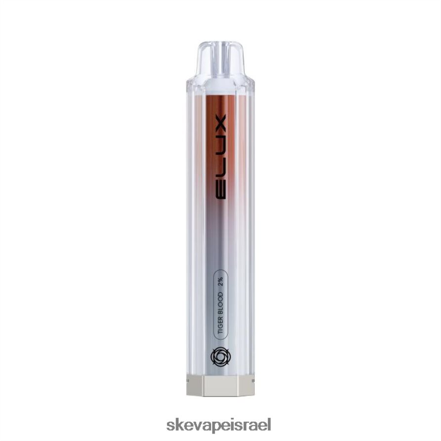 SKE Vape Refills | elux cube 600 SKE דם נמר P884R037